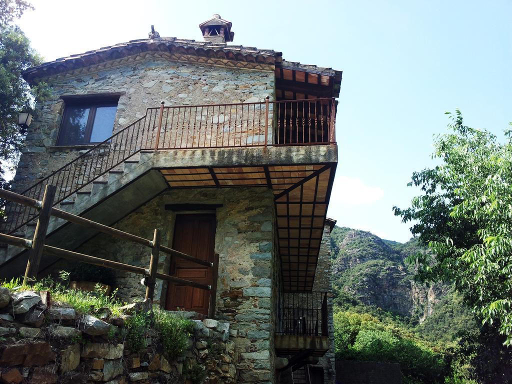 Gasthaus Mas Els Terrats Susqueda Exterior foto